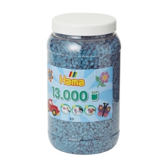 ハマビーズ ボトル 13000pcs ブルーグレー
