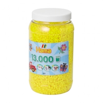 ハマビーズ ボトル 13000pcs パステルイエロー