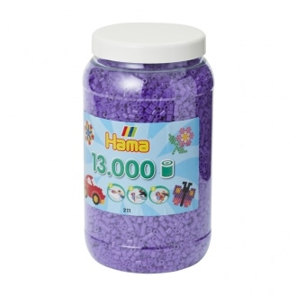 ハマビーズ ボトル 13000pcs パステルパープル