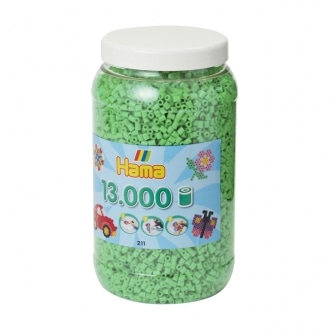ハマビーズ ボトル 13000pcs パステルグリーン