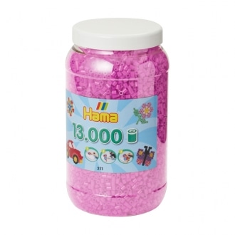 ハマビーズ ボトル 13000pcs パステルピンク
