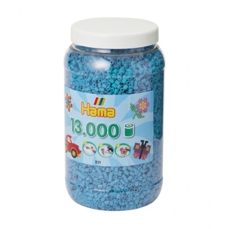ハマビーズ ボトル 13000pcs ターコイズブルー
