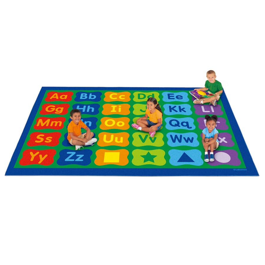 Learning Letter & Shapes Carpet 9'x12'