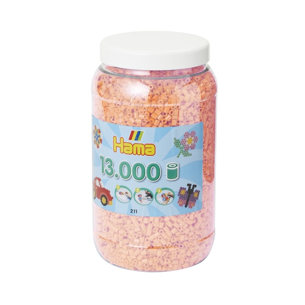 ハマビーズ ボトル 13000pcs ライトピーチ