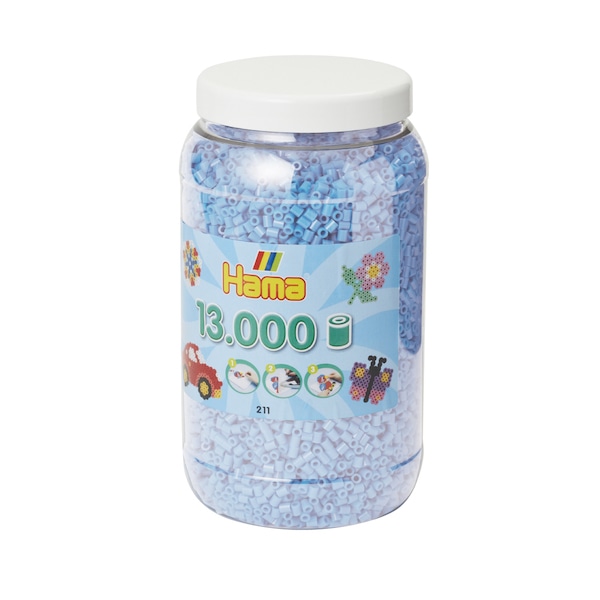 ハマビーズ ボトル 13000pcs ペールブルー