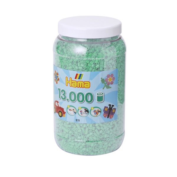 ハマビーズ ボトル 13000pcs ペールグリーン