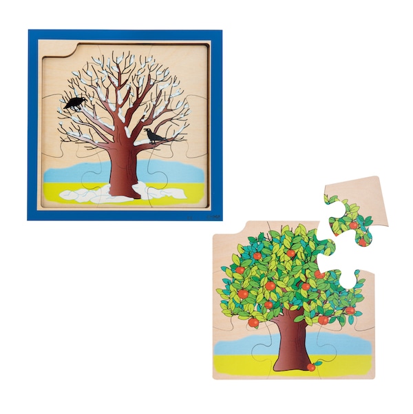 Growth Puzzle 4 layers TREE �i�l�G�j